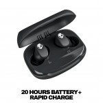 Skullcandy Smokin Buds 360 безжични слушалки, Bluetooth 5.4, IPX4, черни