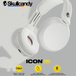 Skullcandy Icon® 180 безжични On-Ear слушалки, бели