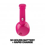 Skullcandy Icon 180 безжични On-Ear слушалки с микрофон, Crazy Pink