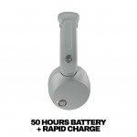 Skullcandy Icon 180 безжични On-Ear слушалки с микрофон, Cement Skullcandy Icon 180 безжични On-Ear слушалки с микрофон, Cement