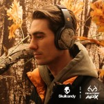 Skullcandy Crusher Evo безжични Over-Ear слушалки, Bluetooth, до 40 часа батерия, Realtree APX Black/Orange