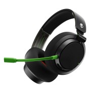 Skullcandy SLYR Pro Wireless безжични мултиплатформени геймърски слушалки с микрофон, черно/зелено