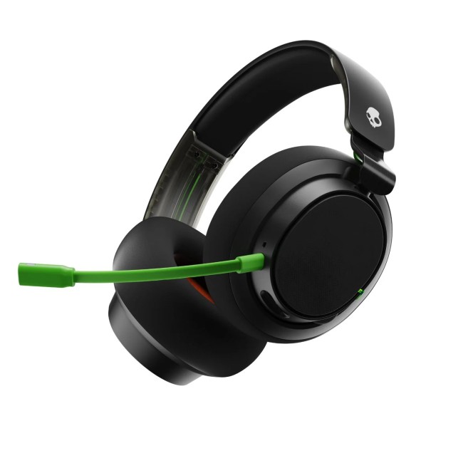 Skullcandy SLYR Pro Wireless безжични мултиплатформени геймърски слушалки с микрофон, черно/зелено