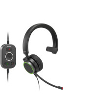 Snom A330M моно слушалка, 3.5 мм, USB-A, PNC, MS, UC, черна
