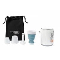 Technaxx TX-261 мини акумулаторна въздушна помпа с LED светлина