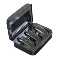 Technaxx TX-301 безжичен комплект с 2 мини микрофона и USB-C приемник