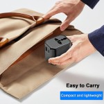 Technaxx TX-358 универсален адаптер за пътуване с USB-A и USB-C