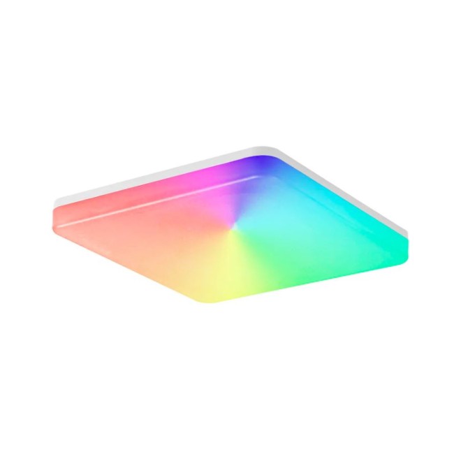 Tellur Smart WiFi смарт лампа, RGB, 24W, квадратна, бял