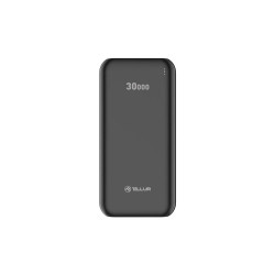 Tellur PBC303 външна батерия, 30000mAh, 2xUSB + Type-C + MicroUSB, черна