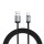 Tellur минималистичен USB към USB-C кабел, 3A, 1m, черен
