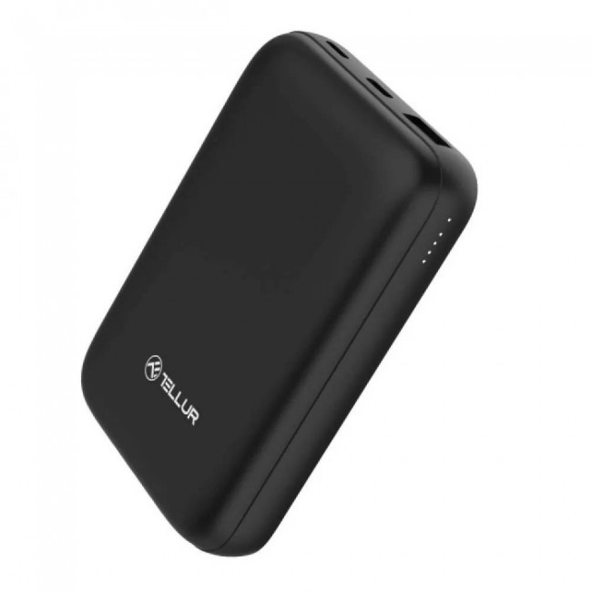 Tellur Compact Pro WPD101 външна батерия, 10000mAh, черна Tellur Compact Pro WPD101 външна батерия, 10000mAh, черна