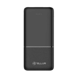 Tellur TLL158481 външна батерия 10000 mAh, 2 x USB, 1 x USB-C, 1 x MicroUSB, черен