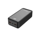 Tellur Boost Pro PD303 външна батерия 30000mAh, 2× QC 3.0 22.5W + USB-C PD 20W, LCD дисплей, черна