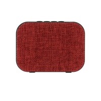 Tellur Callisto TLL161041 преносима колонка, 3 W, Bluetooth, MicroSD, Micro-USB, FM радио, червена
