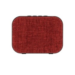 Tellur Callisto TLL161041 преносима колонка, 3 W, Bluetooth, MicroSD, Micro-USB, FM радио, червена