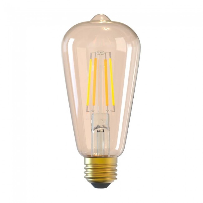 Tellur TLL331191 Wi‑Fi Smart крушка с нажежаема жичка E27, 6 W, опушена, регулируема бяла/топла светлина Tellur TLL331191 Wi‑Fi Smart крушка с нажежаема жичка E27, 6 W, опушена, регулируема бяла/топла светлина