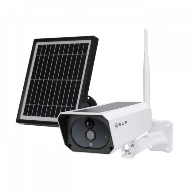 Tellur TLL331231 WiFi Smart соларна външна камера, Full HD 1080P, PIR Tellur TLL331231 WiFi Smart соларна външна камера, Full HD 1080P, PIR