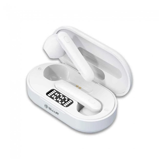 Tellur FLIP слушалки True Wireless, бели (TLL511411) Tellur FLIP слушалки True Wireless, бели (TLL511411)