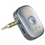 Tellur TLL622081 Bluetooth преносим аудио приемник, 3.5 мм AUX адаптер, сив
