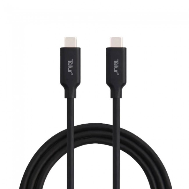 Tellur кабел за данни, USB-C - Lightning, 1 м, черен