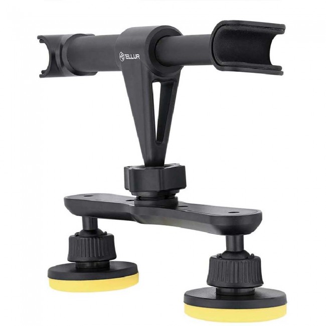 Tellur Magnetic Headrest Tablet Mount, Black