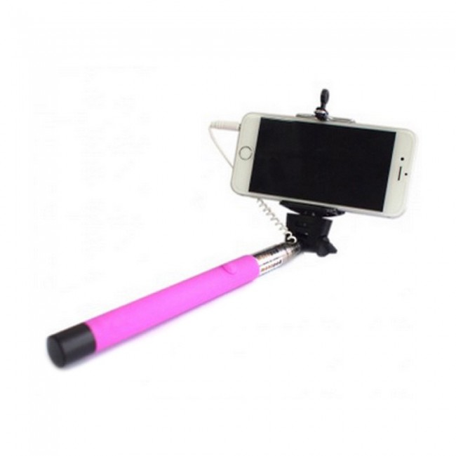 Selfie Stick Tellur Z07-5 Plus - розов