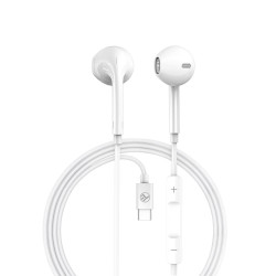 Tellur Urbs слушалки, Type-C - бели