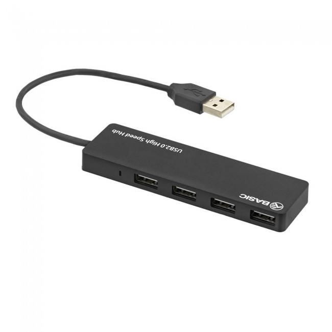 USB хъб Tellur, 4 порта, USB 2.0