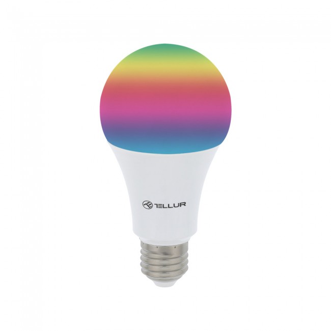 Tellur Wi-Fi крушка, E27, 10W, RGB светлина