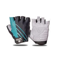 Urban Prime UP-AC-220041 къси ръкавици с гелова подплата, тюркоаз