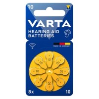 VARTA 10 BLI 8 БАТЕРИИ ЗА СЛУХОВ АПАРАТ, 8 БР.