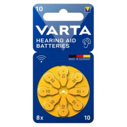 VARTA 10 BLI 8 БАТЕРИИ ЗА СЛУХОВ АПАРАТ, 8 БР.