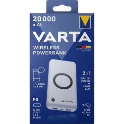 VARTA ENERGY WIRELESS ПРЕНОСИМА БАТЕРИЯ 20000mAh