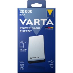 ПРЕНОСИМА БАТЕРИЯ VARTA POWERBANK ENERGY 20000mAh