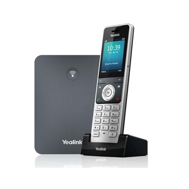 Yealink W76P DECT телефонна система, до 10 телефона, до 10 VoIP акаунта