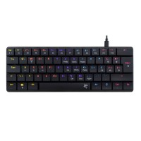 White Shark NAGAMAKI механична гейминг клавиатура с кабел, RED Switch, черна