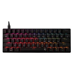 White Shark SHINOBI v2 механична гейминг клавиатура с кабел, RED OUTEMU Switch. черна