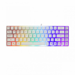 White Shark RONIN White клавиатура, LED, бяла White Shark RONIN White клавиатура, LED, бяла