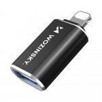 Wozinsky WALA-01 адаптер Lightning (м) към USB-A (ж), 10W, черен