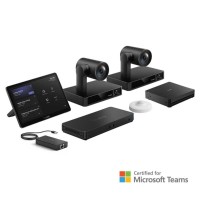 Yealink MVC S90-C5U видеоконферентна система за големи зали, комплект 2×UVC86 камери + мини PC MCore 4 + MTouch Plus сензорен контролен панел +AVHub + BYOD Extender + RoomSensor, Microsoft Teams Rooms
