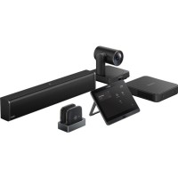 Yealink MVC640-C4-F10 видеоконферентна система, комплект MSpeaker II саундбар + UVC84 4K UHD PTZ камера + мини PC MCore Pro + MTouch E2 сензорен контролен панел, Microsoft Teams 
