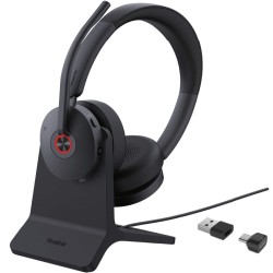 Yealink BH74 Bluetooth слушалки със стойка Teams USB-C/A