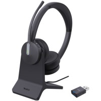 Yealink WH64 Hybrid Dual Teams слушалки със зарядна станция