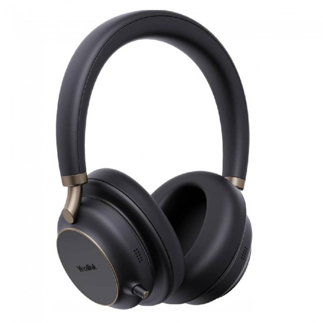 Yealink BH76 Plus Teams Black USB-C/A безжични слушалки с Bluetooth 5.3 и Microsoft Teams