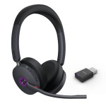 Yealink WH68 Hybrid Teams DECT/Bluetooth безжични стерео слушалки Yealink WH68 Hybrid Teams DECT/Bluetooth безжични стерео слушалки