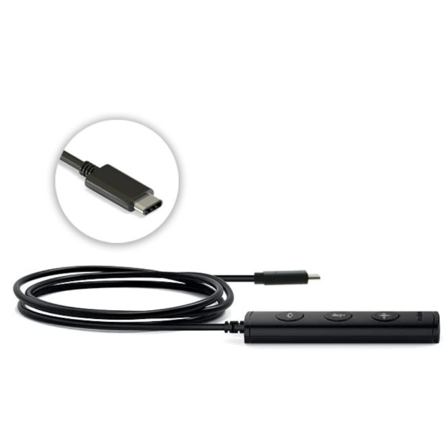 Yealink YHC20UC SE контролер за слушалки UH34 UC, USB-C, черен