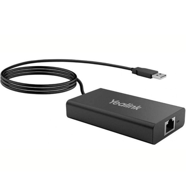 Yealink MVC-BYOD удължител, 1.5 м USB-A, RJ45, 7,5 м CAT5e кабел, черен