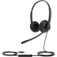 Yealink UH34 SE стерео слушалки, USB-A, UC, черен