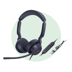 Yealink UH44 Dual UC USB-C/A жични слушалки Yealink UH44 Dual UC USB-C/A жични слушалки