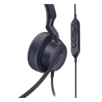 Yealink UH44 Dual UC USB-C/A жични слушалки Yealink UH44 Dual UC USB-C/A жични слушалки